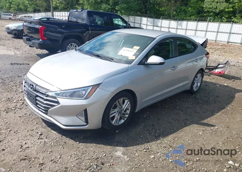 2019 Hyundai Elantra Sel from USA, damaged, VIN 5NPD84LF8KH466976